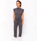 Set Coordinato "Drape & Soft" - Top e Pantalone