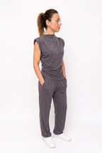 Set Coordinato "Drape & Soft" - Top e Pantalone