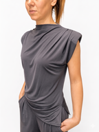 Set Coordinato "Drape & Soft" - Top e Pantalone