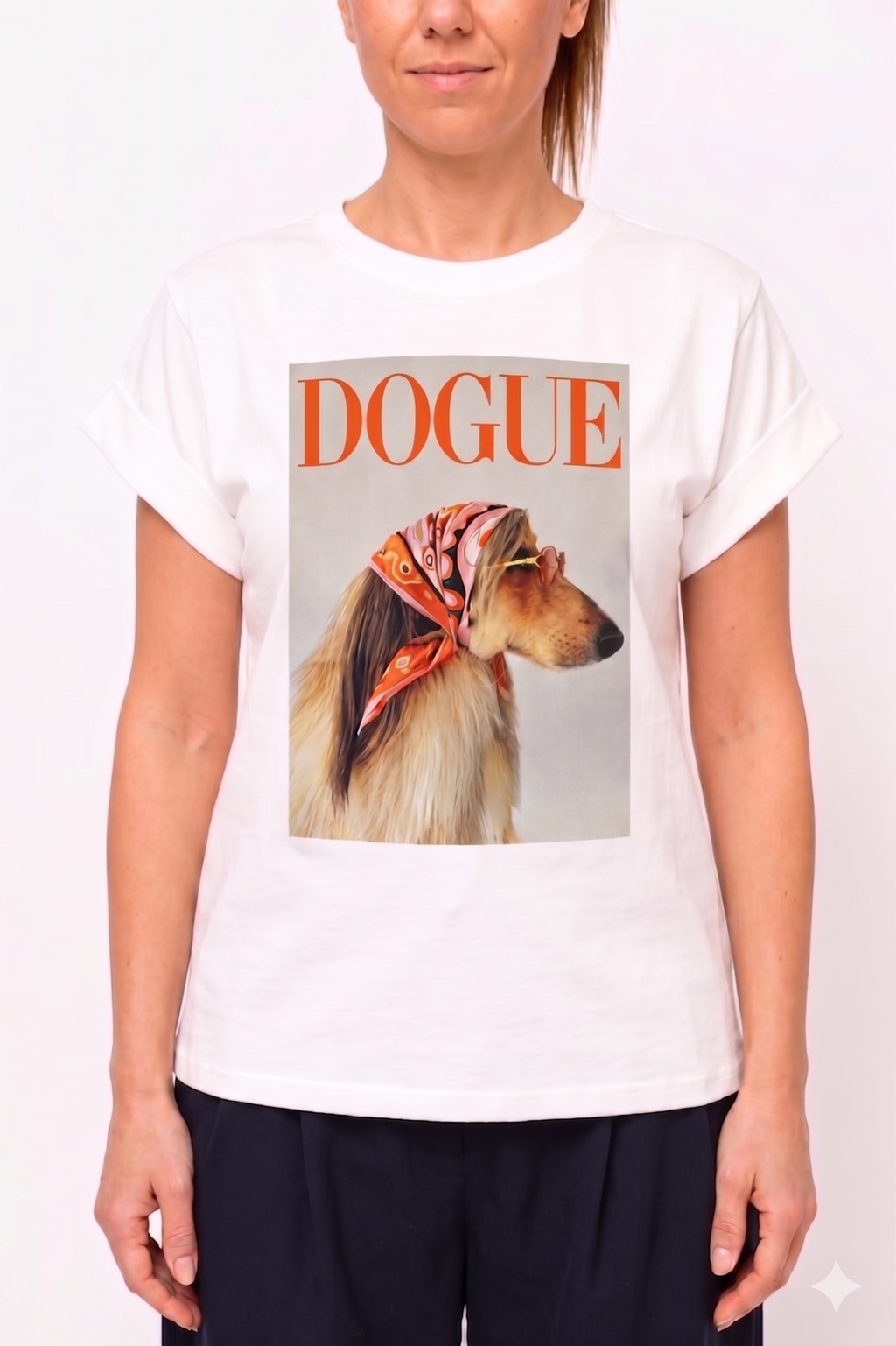 T-Shirt Bianca Casual con Stampe Grafiche "Pop & Trendy" | Varie Fantasie