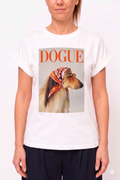 T-Shirt Bianca Casual con Stampe Grafiche "Pop & Trendy" | Varie Fantasie