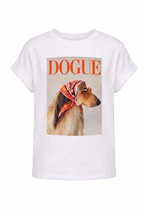 T-Shirt Bianca Casual con Stampe Grafiche "Pop & Trendy" | Varie Fantasie