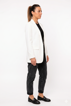 Blazer Donna Casual-Chic con Maniche a 3/4
