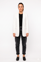 Blazer Donna Casual-Chic con Maniche a 3/4