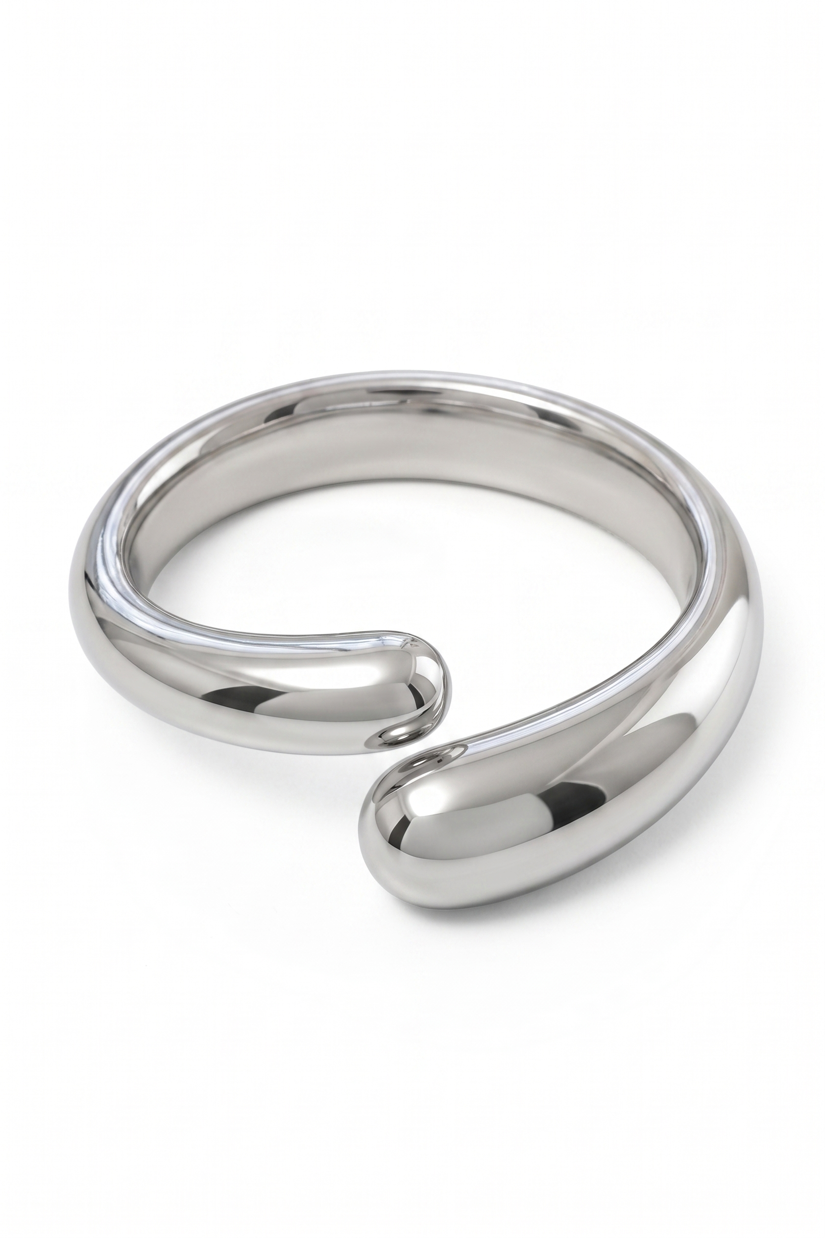 Bracciale Rigido "Aura" - Cuff Aperto Minimalista