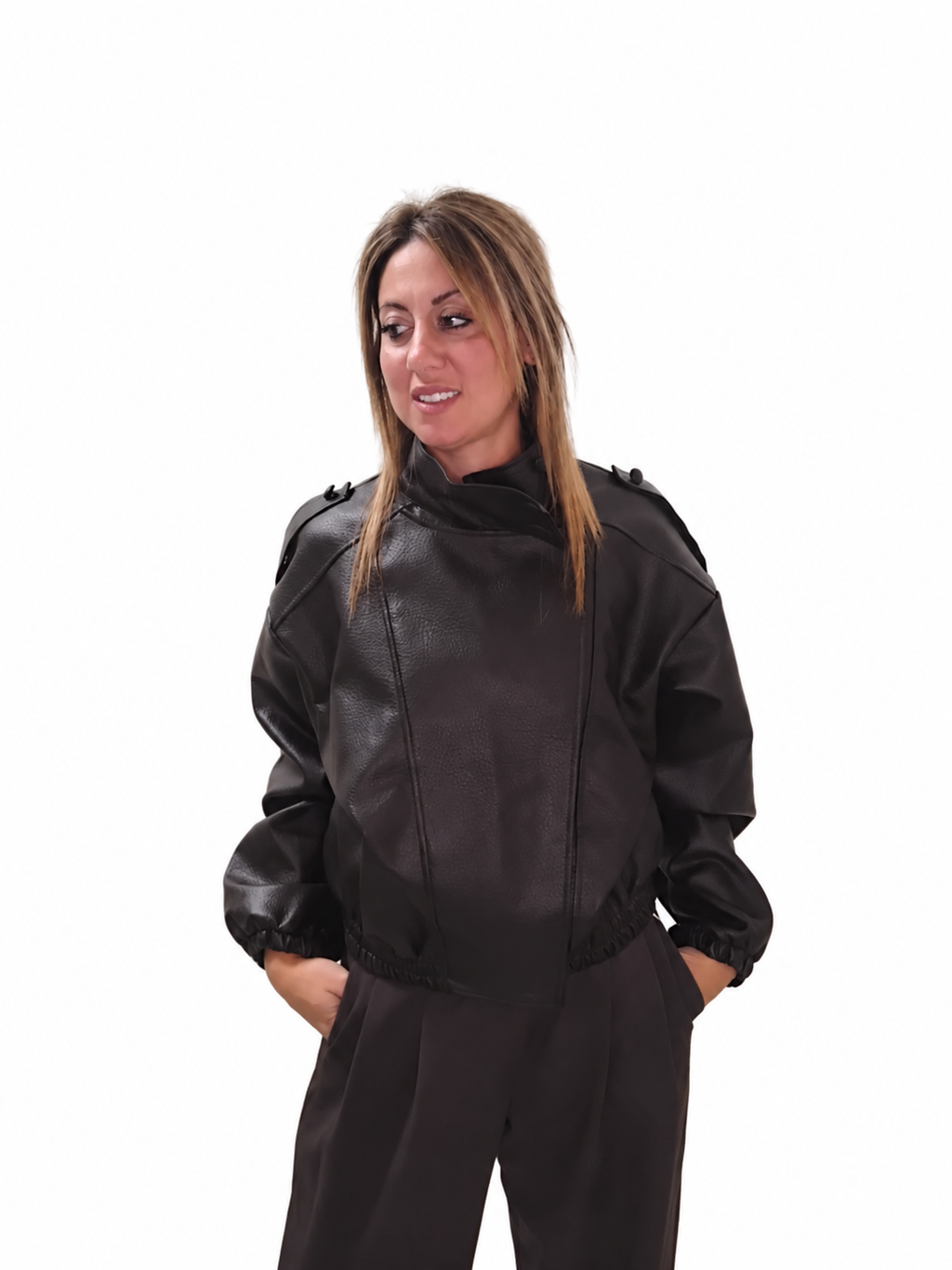 Bomber ecopelle.