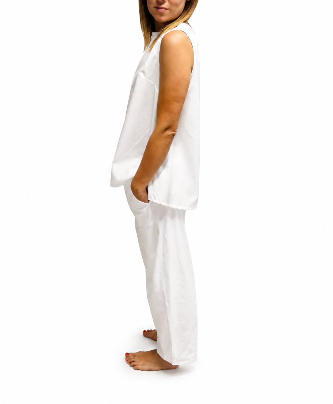 Blusa smanicata